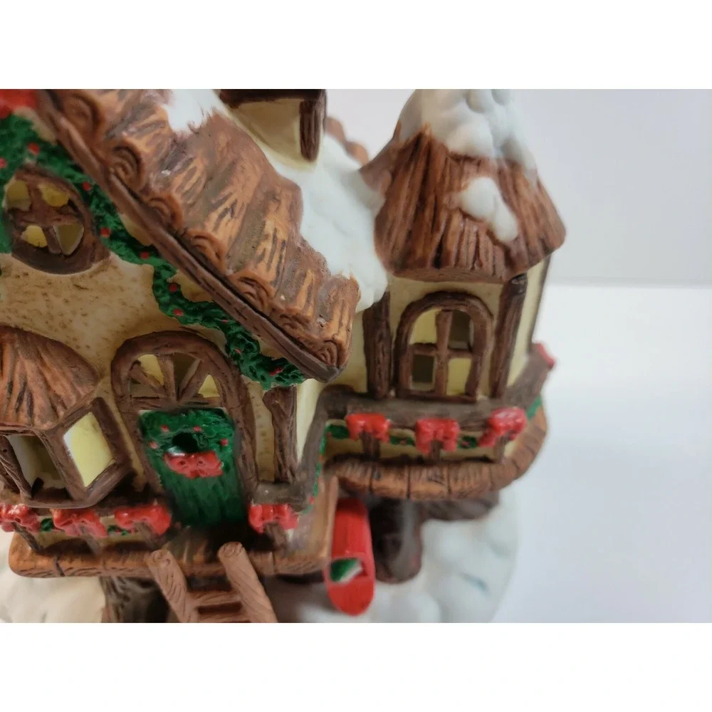 Hollybeary USA The Plumbeary Home 1995 Lite Village‎ Piece